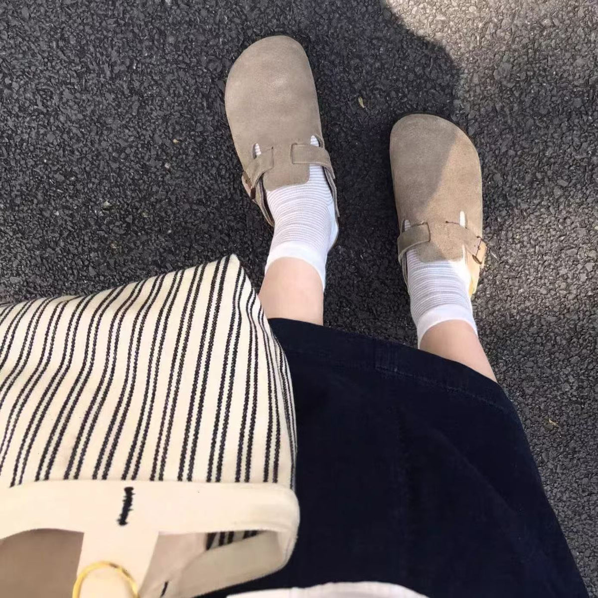 Retro slip-on loafers
